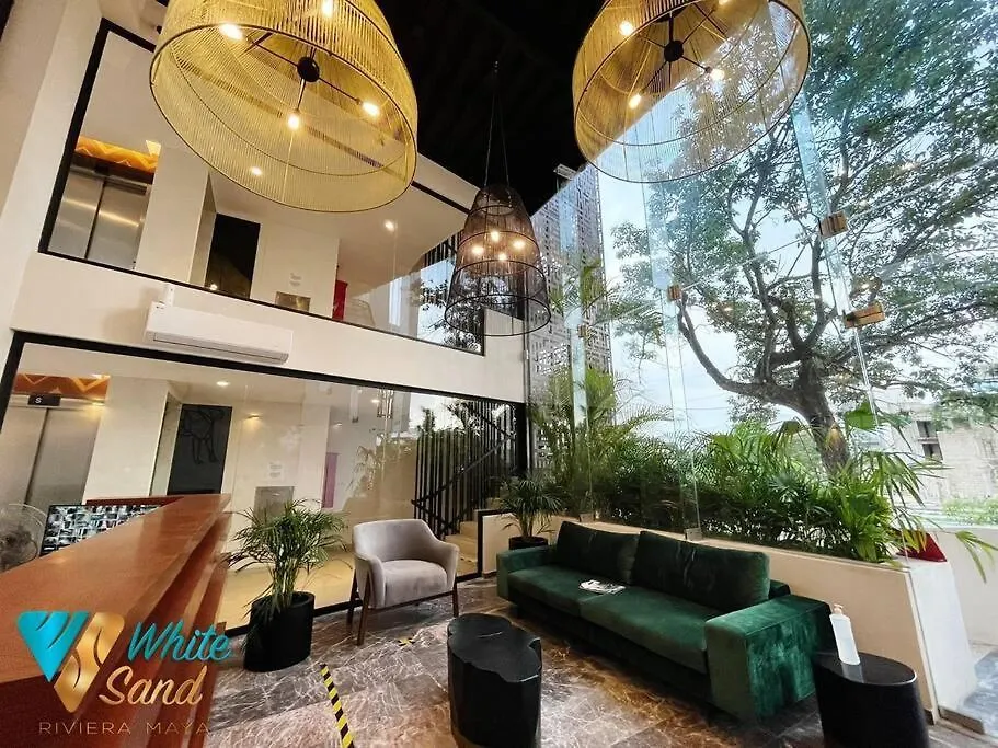 Apartament White Sand Suite 302 W Rooftop Pool & Balcony 38St Playa del Carmen Meksyk