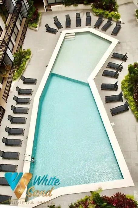 White Sand Suite 302 W Rooftop Pool & Balcony 38St Playa del Carmen 0*,  Meksyk