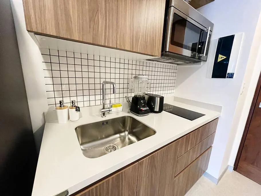 Apartament White Sand Suite 302 W Rooftop Pool & Balcony 38St Playa del Carmen Meksyk