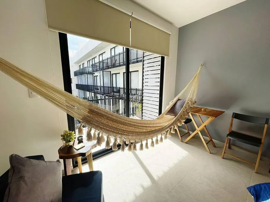 White Sand Suite 302 W Rooftop Pool & Balcony 38St Playa del Carmen Apartament