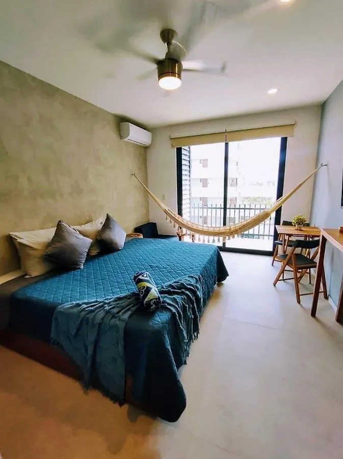 White Sand Suite 302 W Rooftop Pool & Balcony 38St Playa del Carmen Apartament